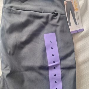 Dark Grey Lole Leisure pants Sz 4 NWT